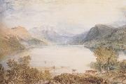 Joseph Mallord William Truner Ullswater from Gowbarrow Park Walter Fawkes Gallery(mk47) USA oil painting artist